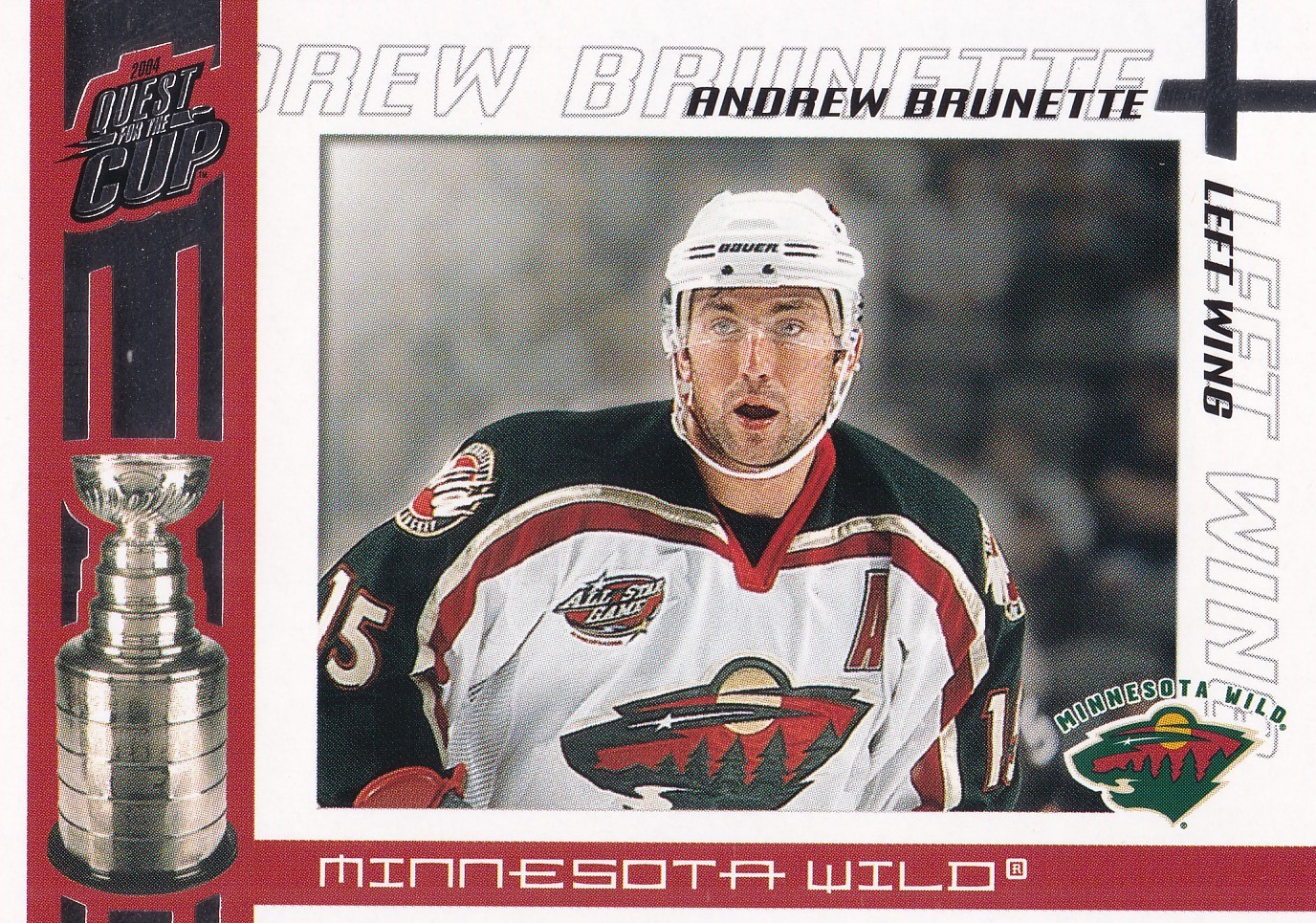 Andrew Brunette - 2003/04 Quest For The Cup - #52