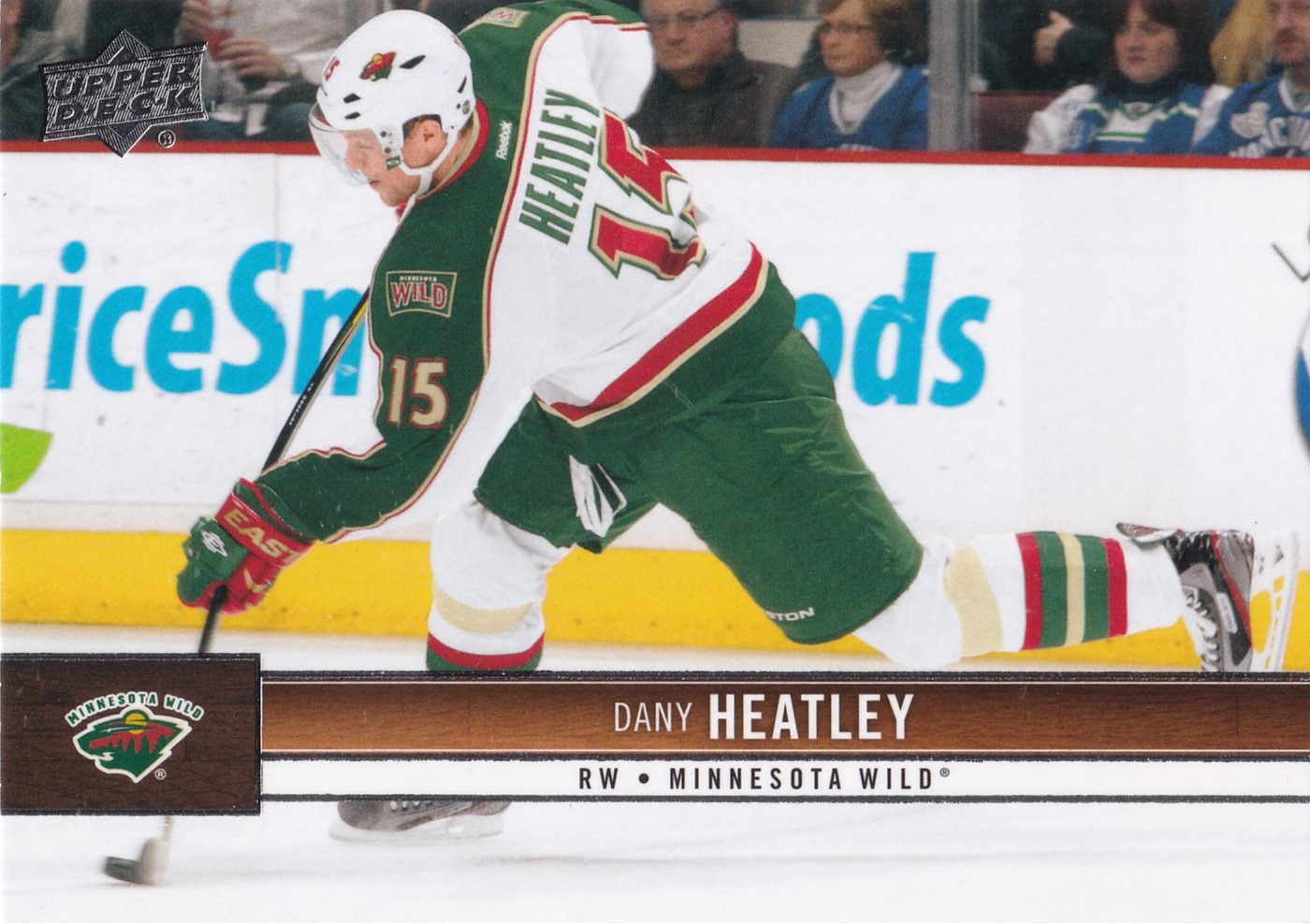 Dany Heatley - 2012/13 UD Series I. Hockey - #89