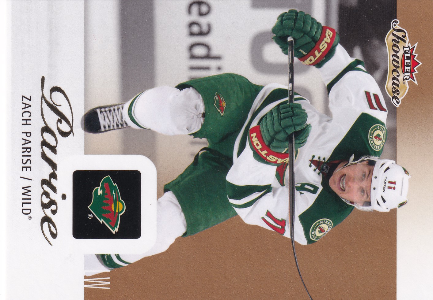 Zach Parise - 2013/14 Fleer Showcase Hockey - #44