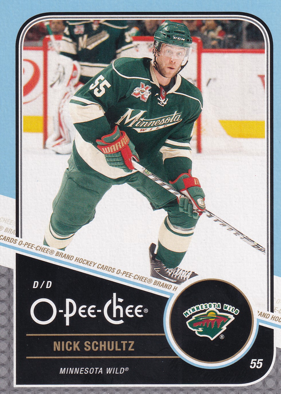Nick Schultz - 2011/12 O-Pee-Chee Hockey - #68