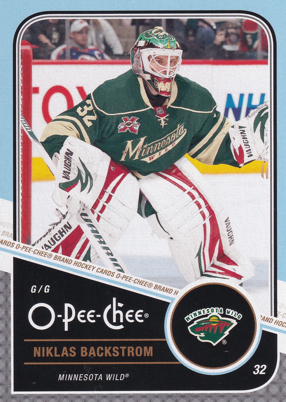 Niklas Backstrom - 2011/12 O-Pee-Chee Hockey - #311
