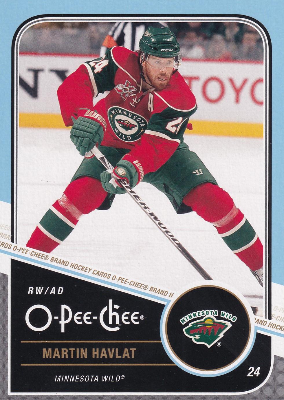 Martin Havlát - 2011/12 O-Pee-Chee Hockey - #144