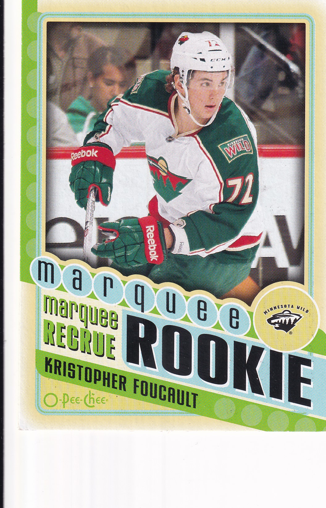 Kristopher Foucault - 2012/13 O-Pee-Chee Hockey - Marquee Rookie - #575