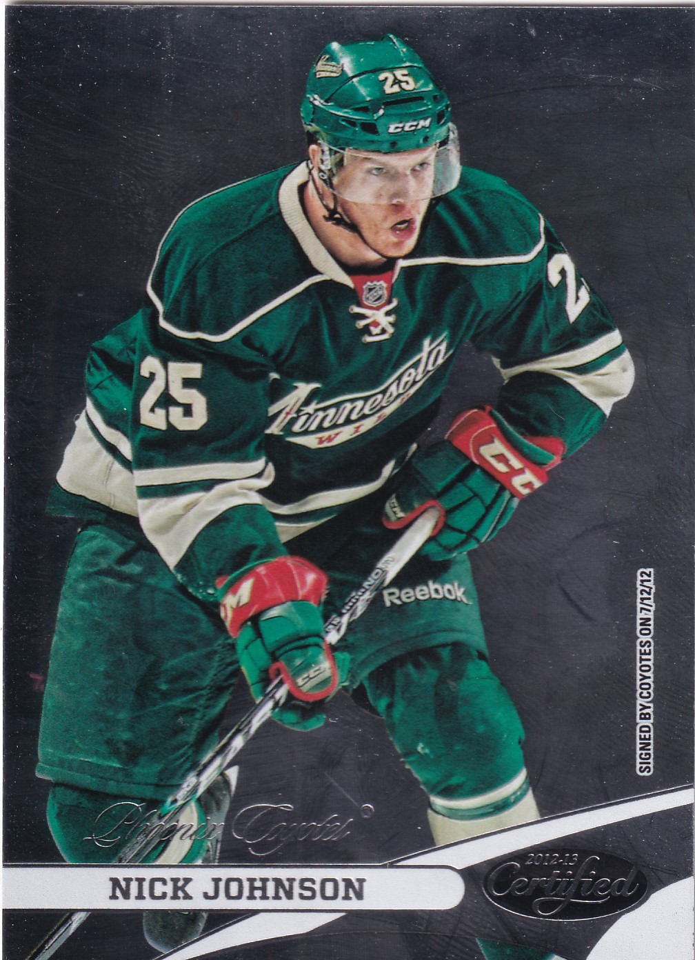 Nick Johnson - 2012/13 Certified Hockey - #25
