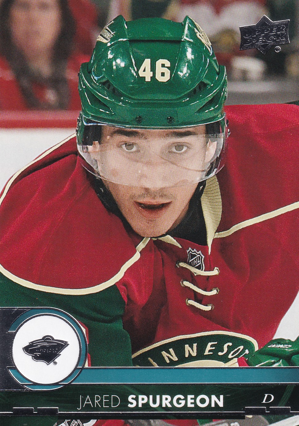 Jared Spurgeon - 2017/18 UD Series I. Hockey - #95