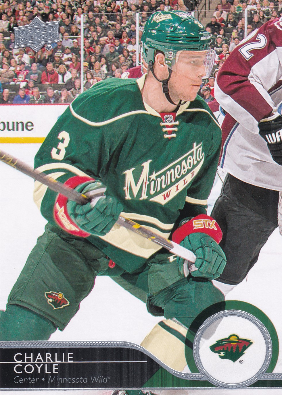 Charlie Coyle - 2014/15 UD Series II. Hockey - #342