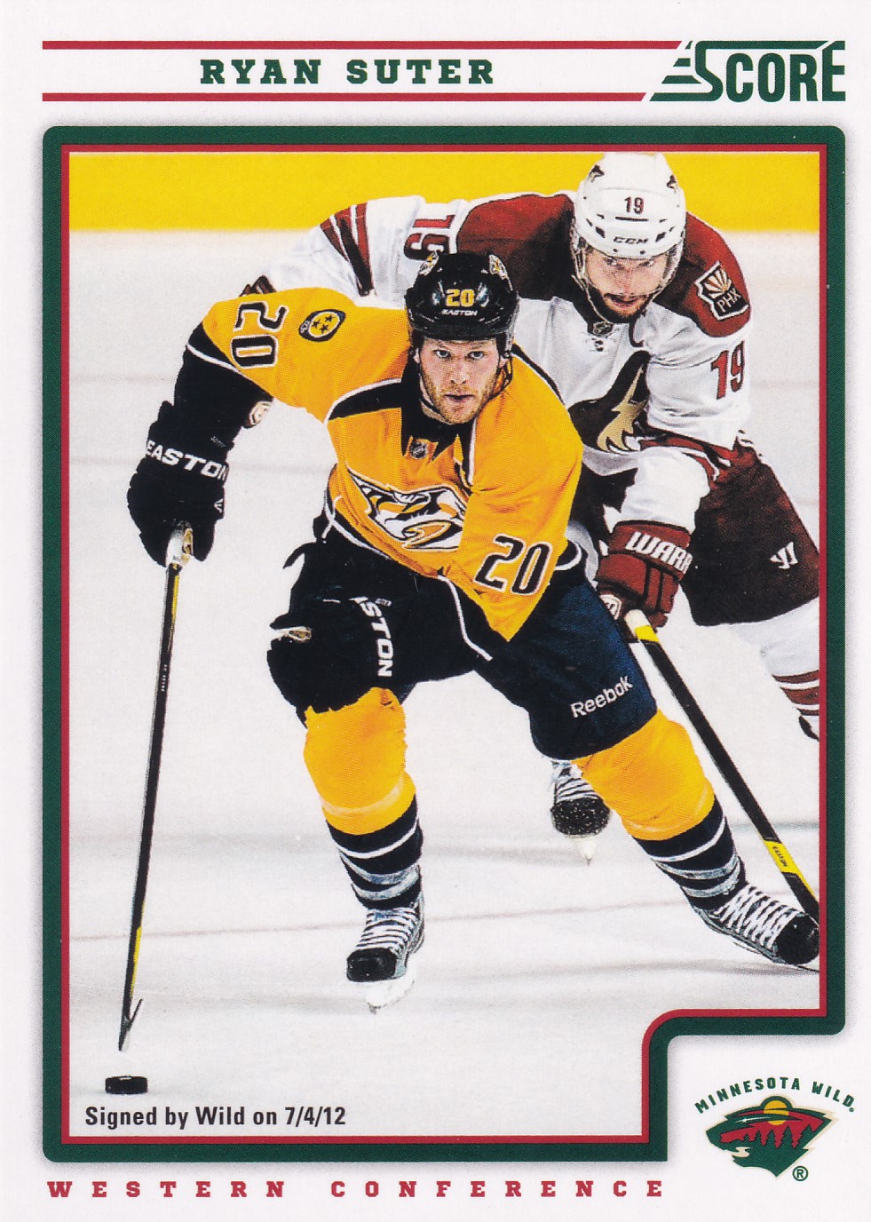 Ryan Suter - 2012/13 Score Hockey - #247