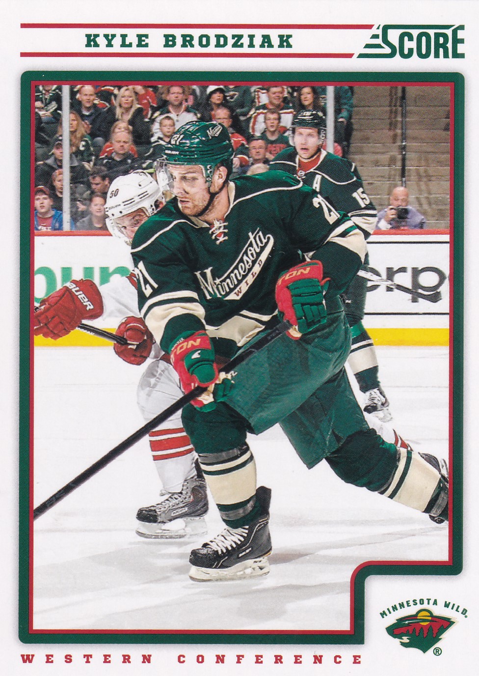 Kyle Brodziak - 2012/13 Score Hockey - #240