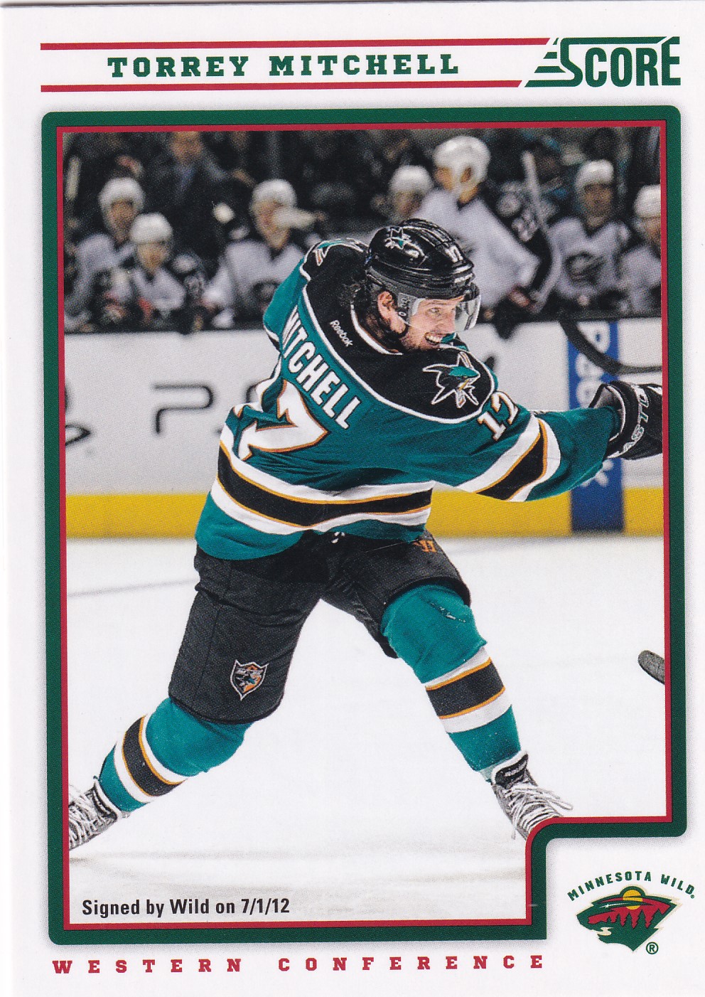 Torrey Mitchell - 2012/13 Score Hockey - #249