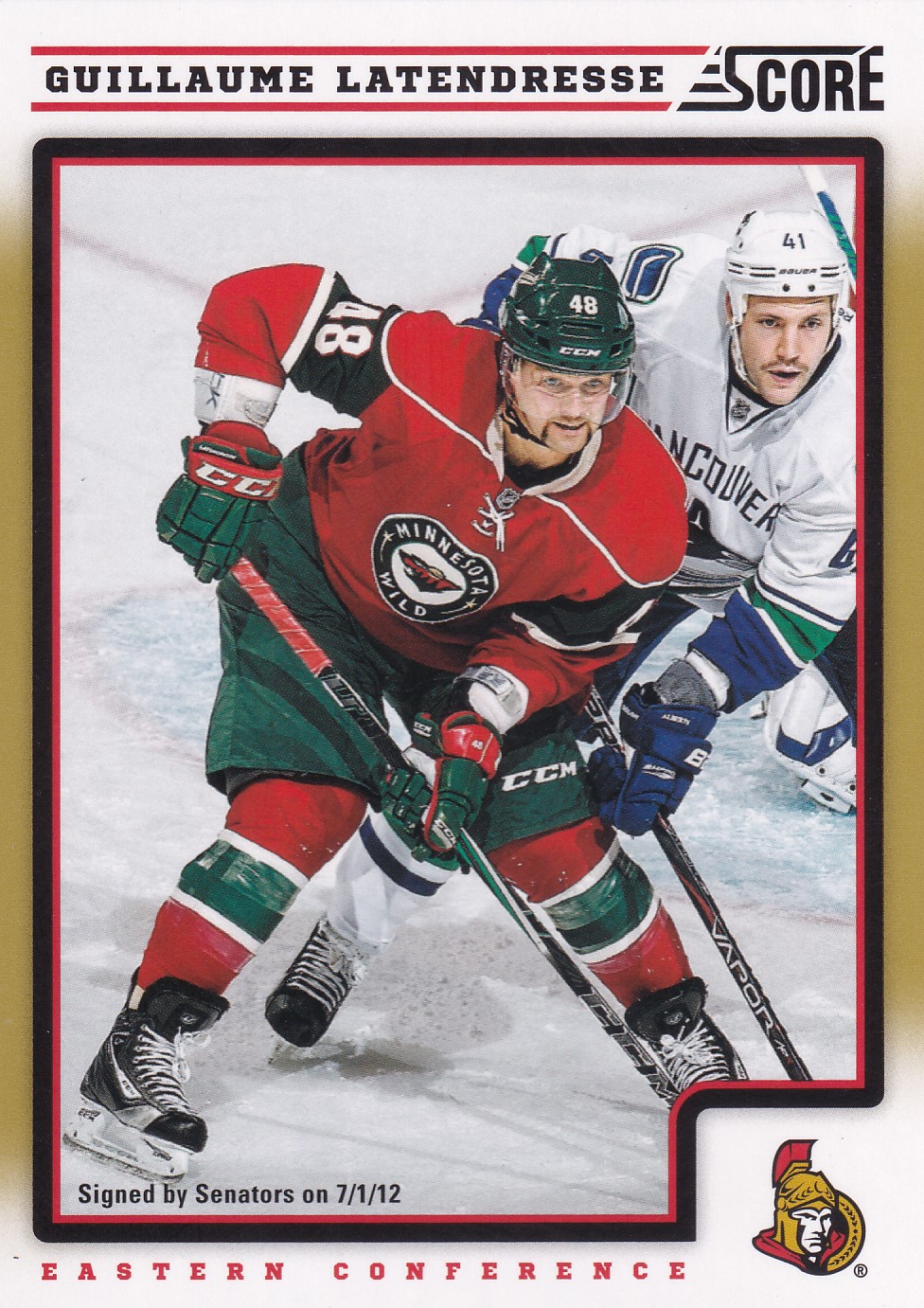 Guillaume Latendresse - 2012/13 Score Hockey - Gold - #332