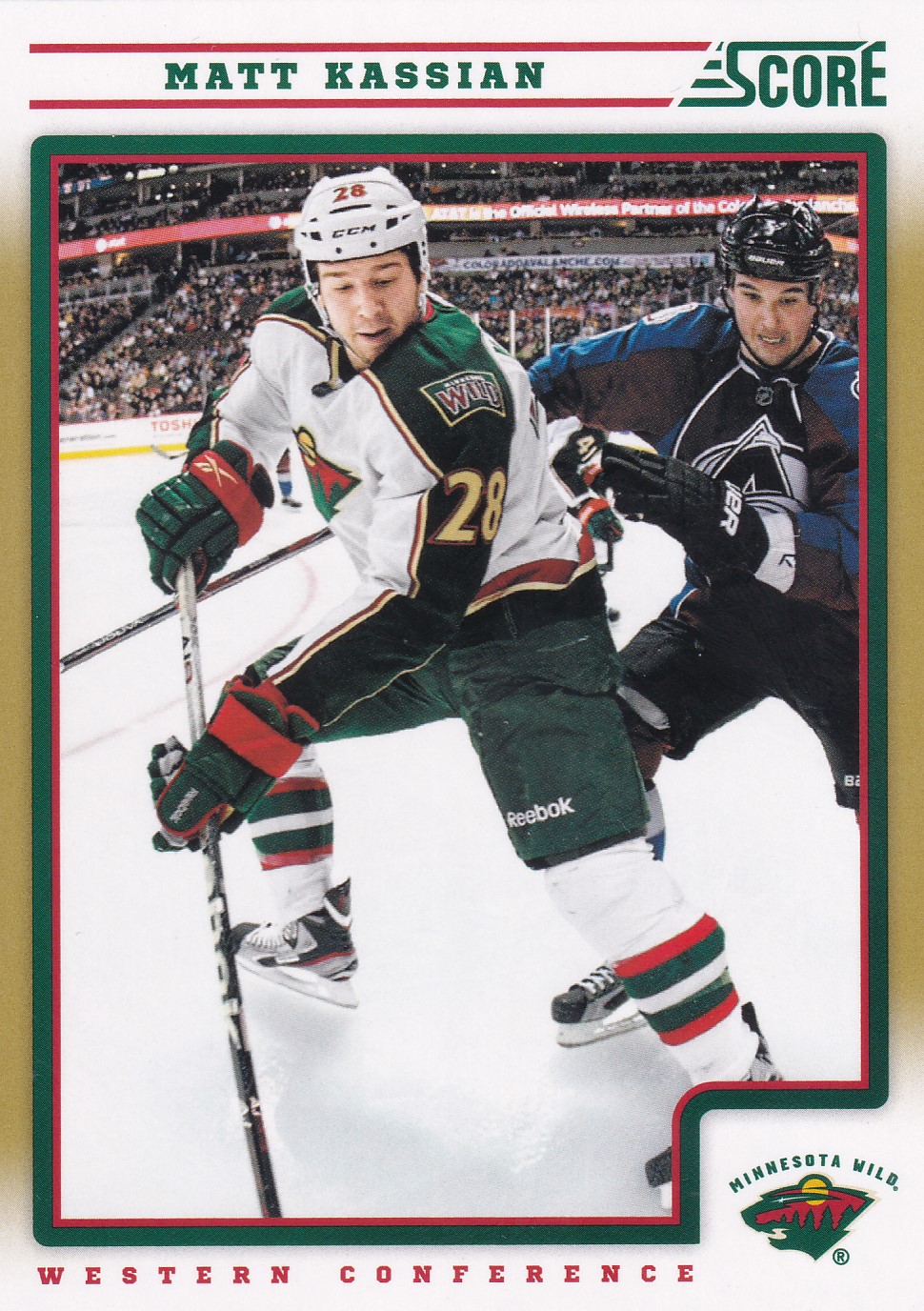 Matt Kassian - 2012/13 Score Hockey - Gold - #250