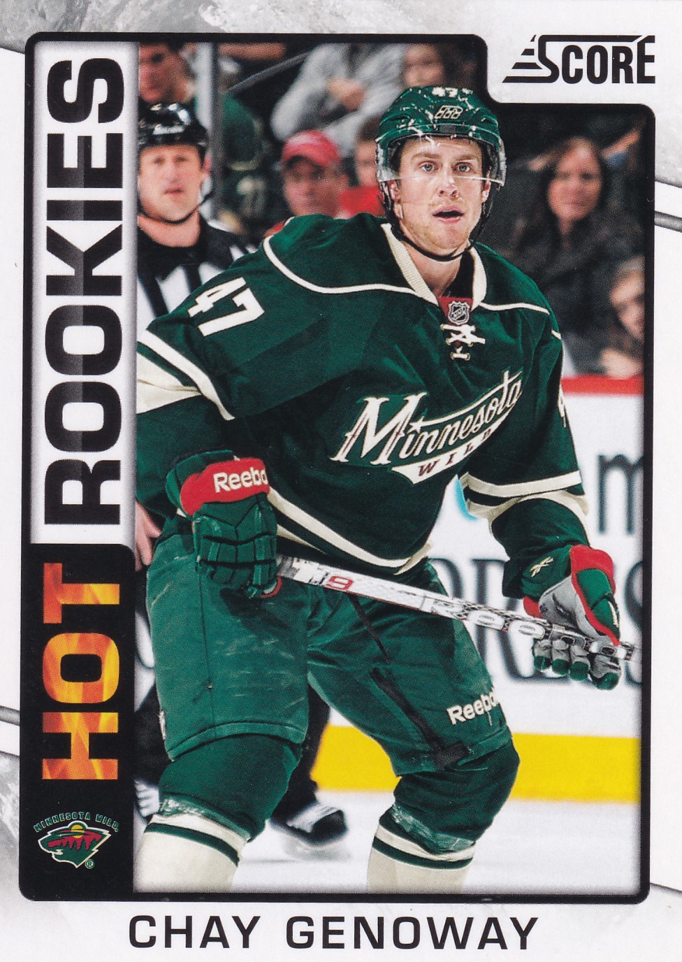 Chay Genoway - 2012/13 Score Hockey - Hot Rookies - #540