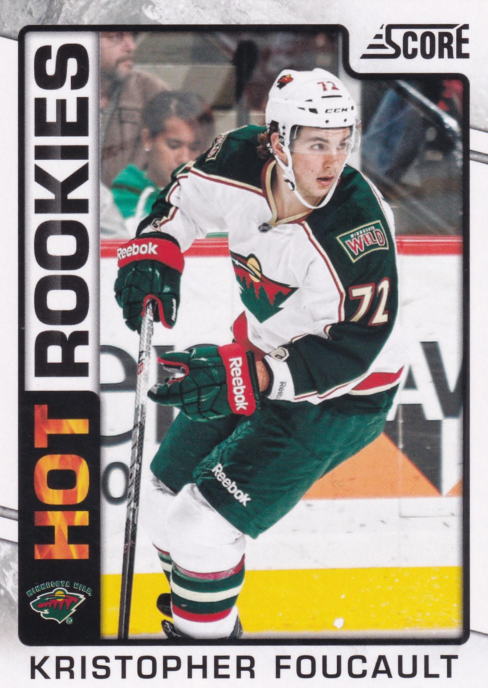 Kristopher Foucault - 2012/13 Score Hockey - Hot Rookies - #510