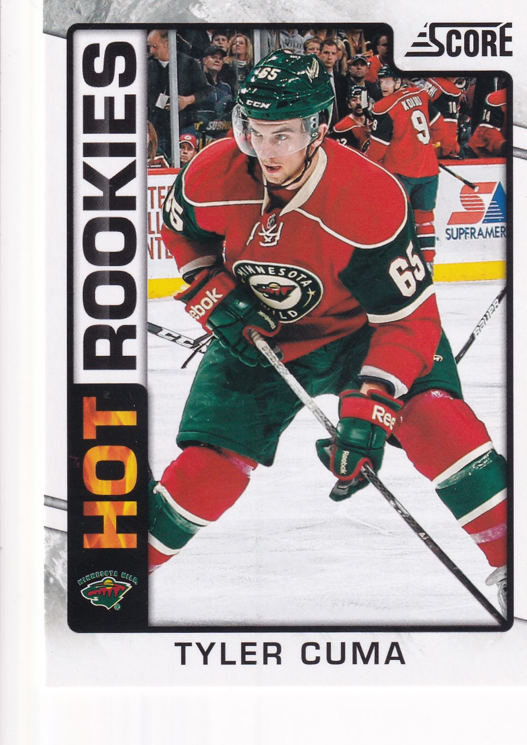 Tyler Cuma - 2012/13 Score Hockey - Hot Rookies - #536