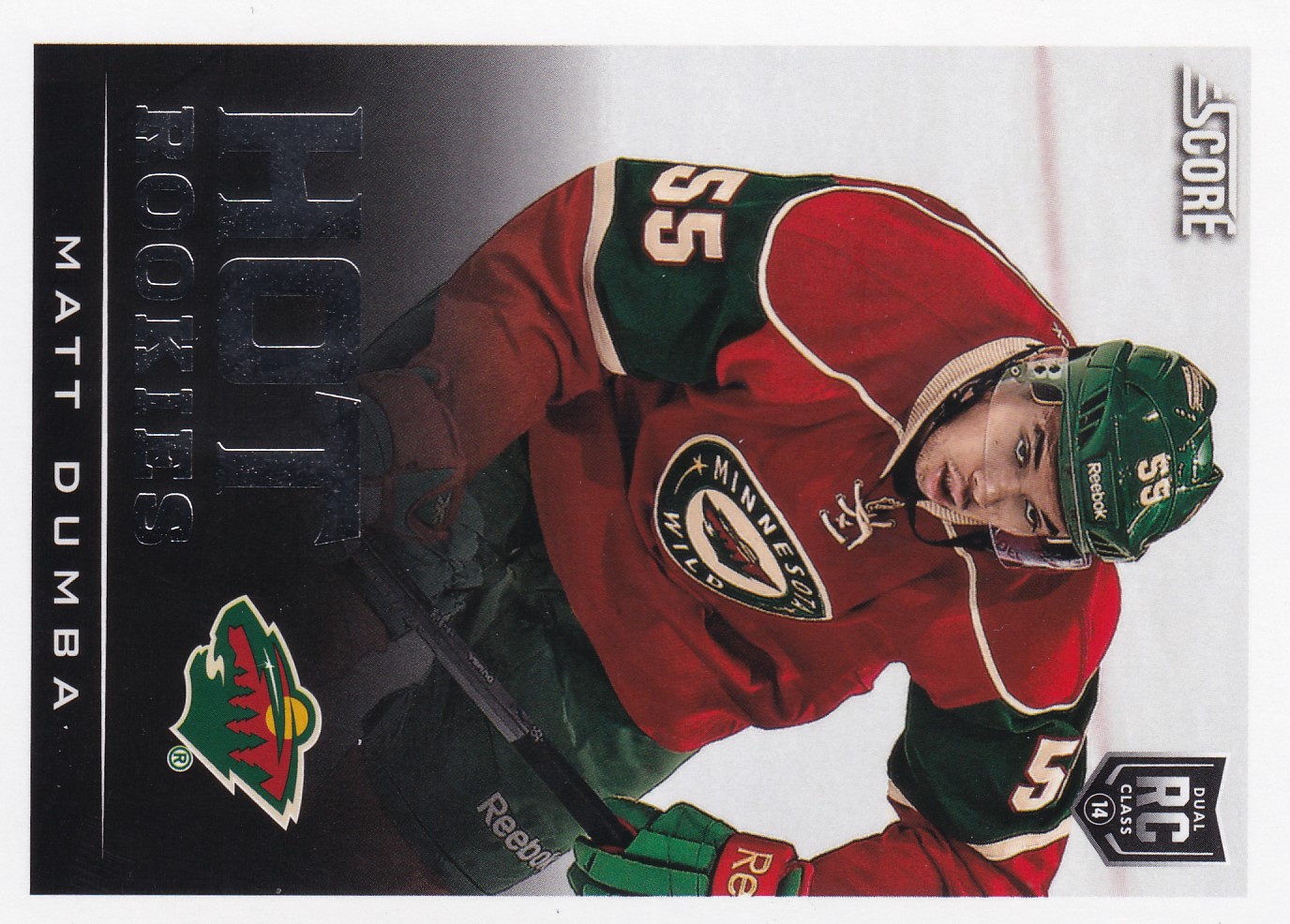 Matt Dumba - 2013/14 Panini Score Hockey - Hot Rookies - #697