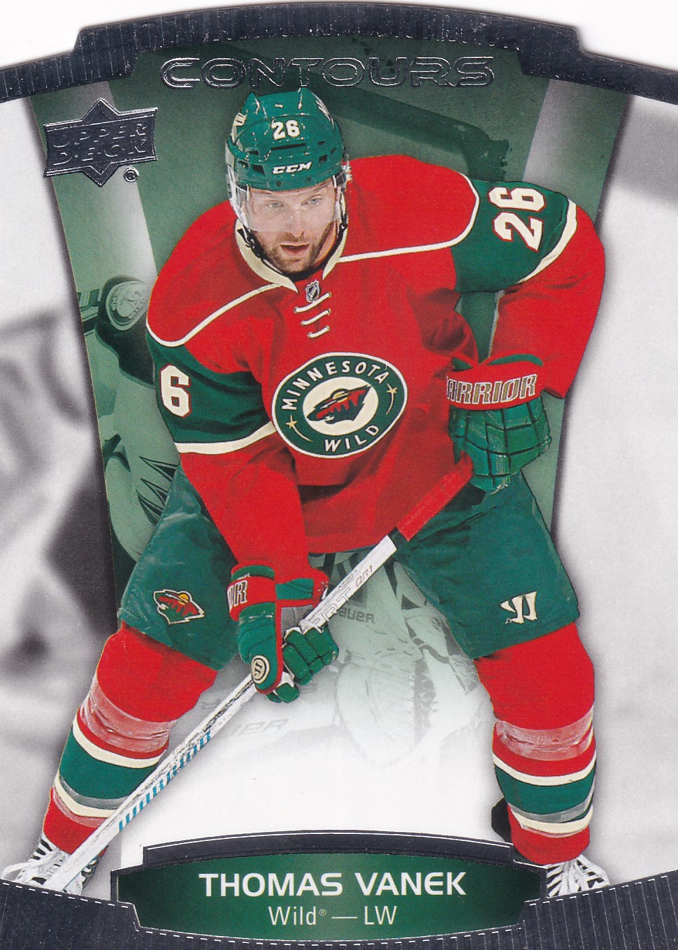Thomas Vanek - 2015/16 UD Contours Hockey - #39