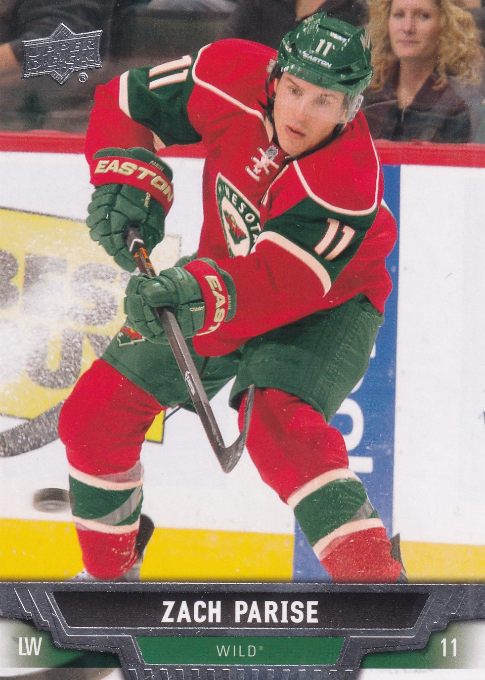 Zach Parise - 2013/14 UD Series II. Hockey - #316