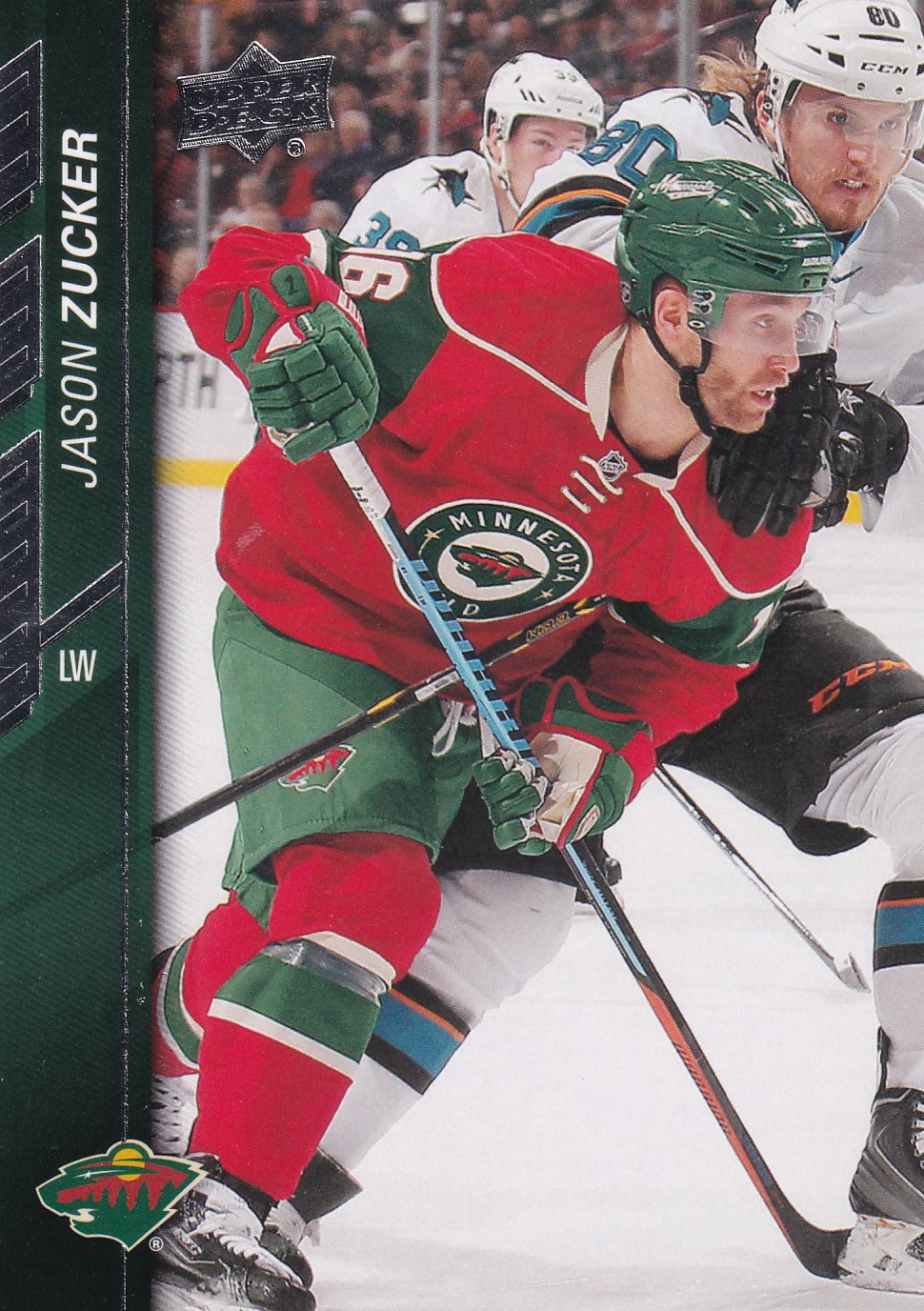 Jason Zucker - 2015/16 UD Series I. Hockey - #90