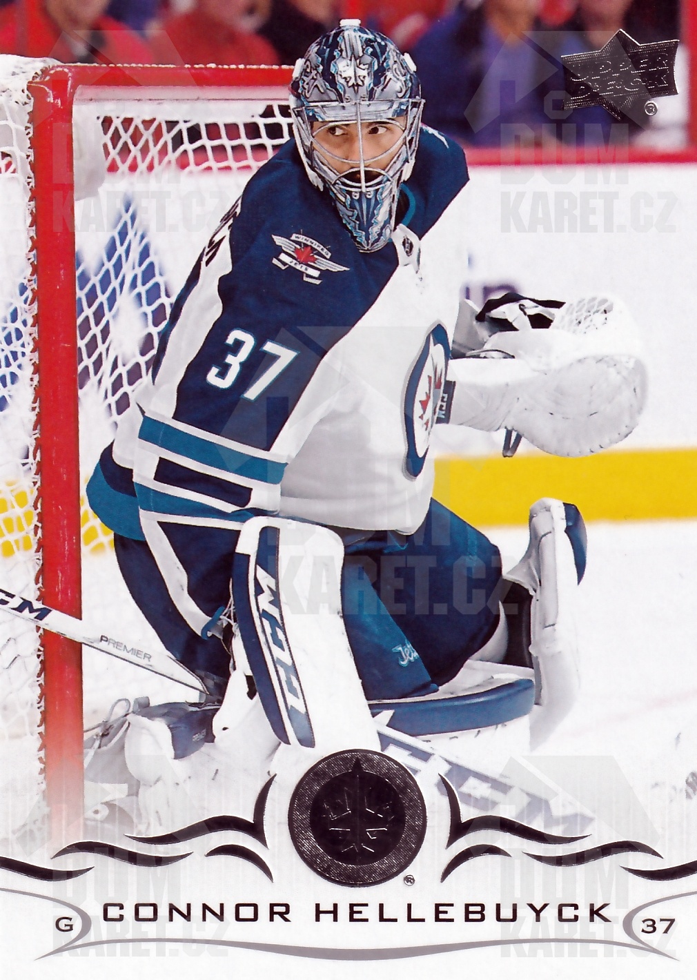 Connor Hellebuyck - 2018/19 UD Series I. Hockey - #193