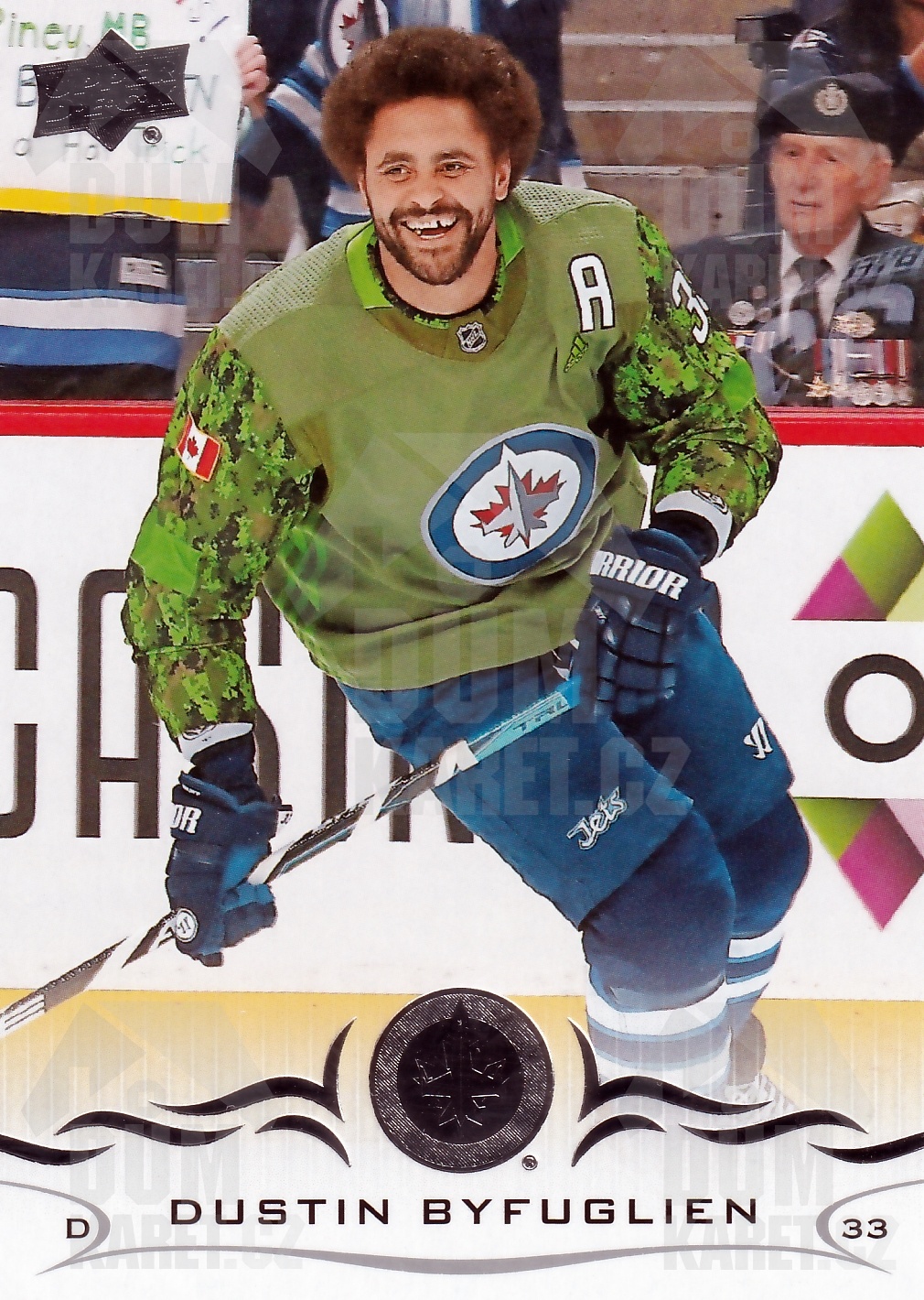 Dustin Byfuglien - 2018/19 UD Series I. Hockey - #192