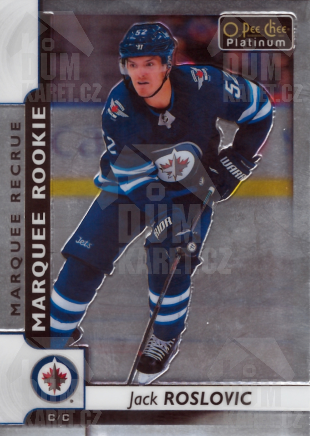 Jack Roslovic - 2017/18 OPC Platinum Hockey - Marquee Rookie - #161