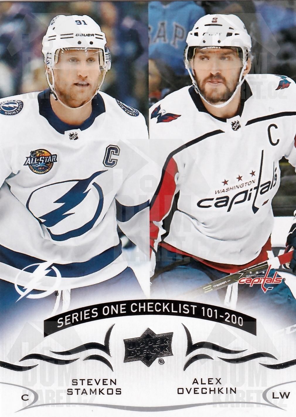 Stamkos / Ovechkin - 2018/19 UD Series I. Hockey - Checklist 101-200 - #200