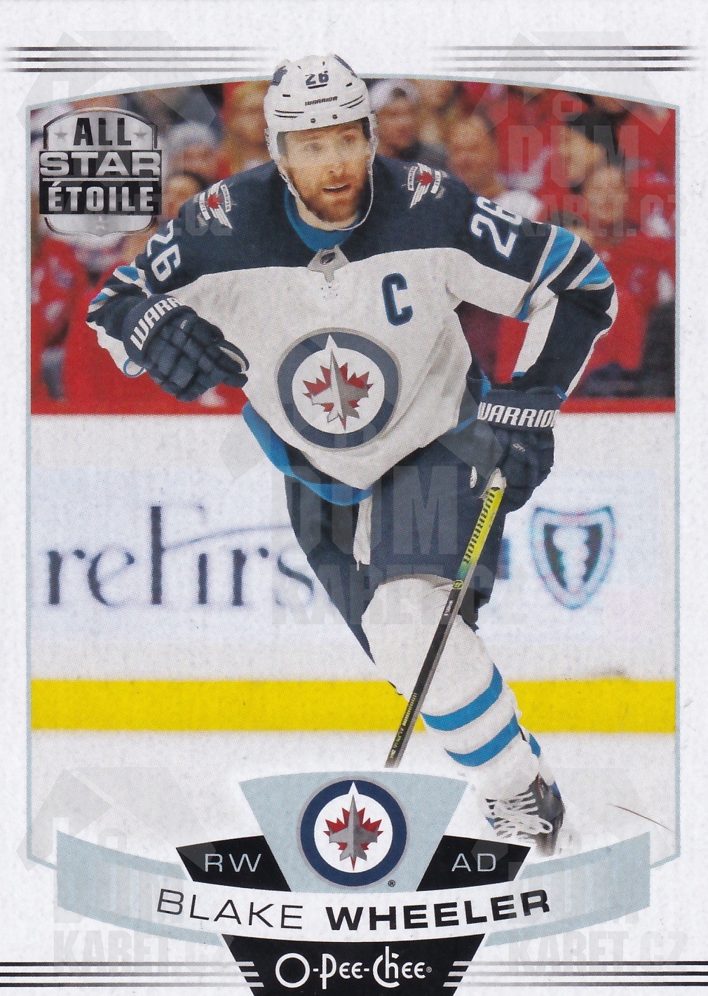 Blake Wheeler - 2019/20 O-Pee-Chee Hockey - All Star Étoile - #35