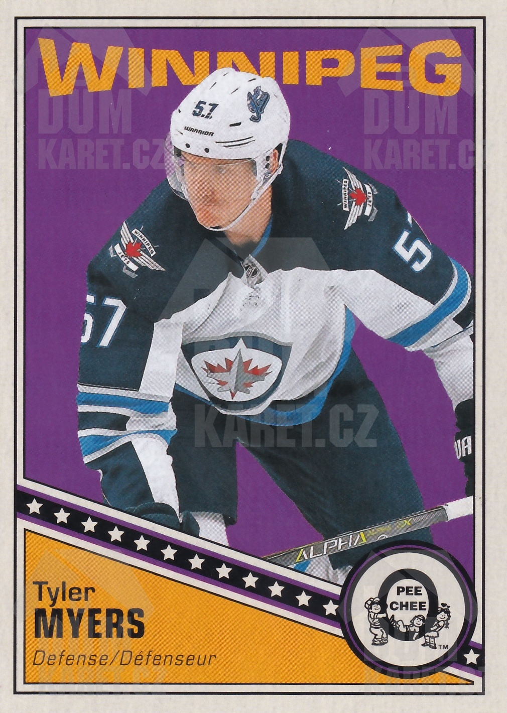 Tyler Myers - 2019/20 O-Pee-Chee Hockey - Retro - #462