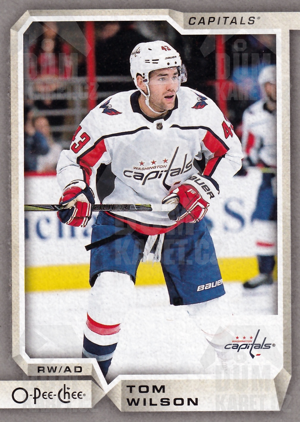 Tom Wilson - 2018/19 O-Pee-Chee Hockey - Silver - #214