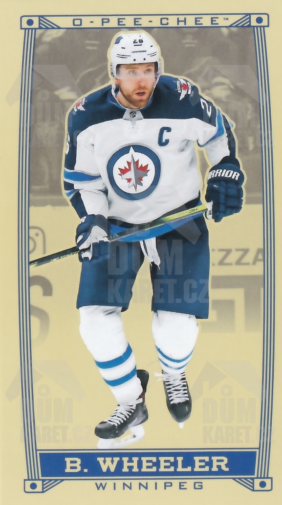 Blake Wheeler - 2019/20 O-Pee-Chee Hockey - Caramel Mini - #C-28