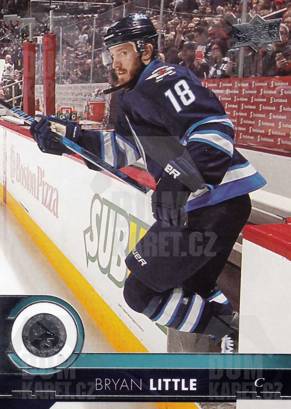 Bryan Little - 2017/18 UD Series I. Hockey - #195