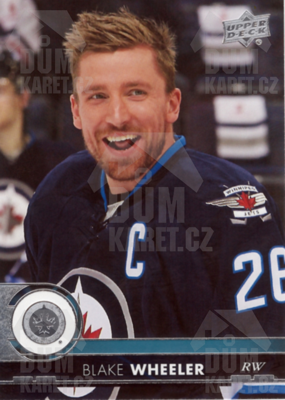 Blake Wheeler - 2017/18 UD Series I. Hockey - #194