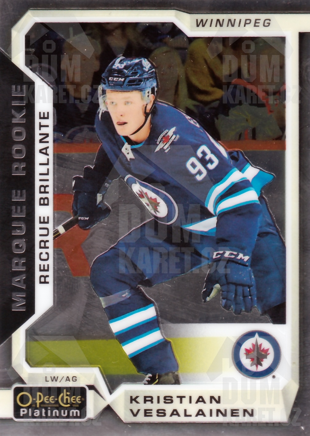 Kristian Vesalainen - 2018/19 OPC Platinum Hockey - Marquee Rookie - #188