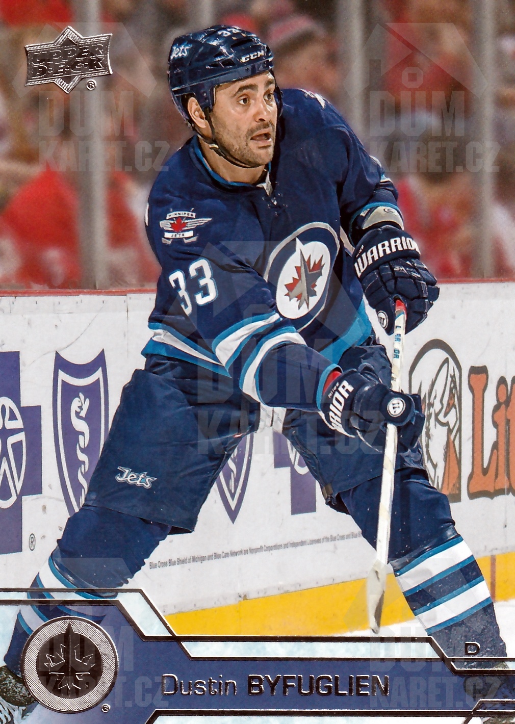 Dustin Byfuglien - 2016/17 UD Series I. Hockey - #195