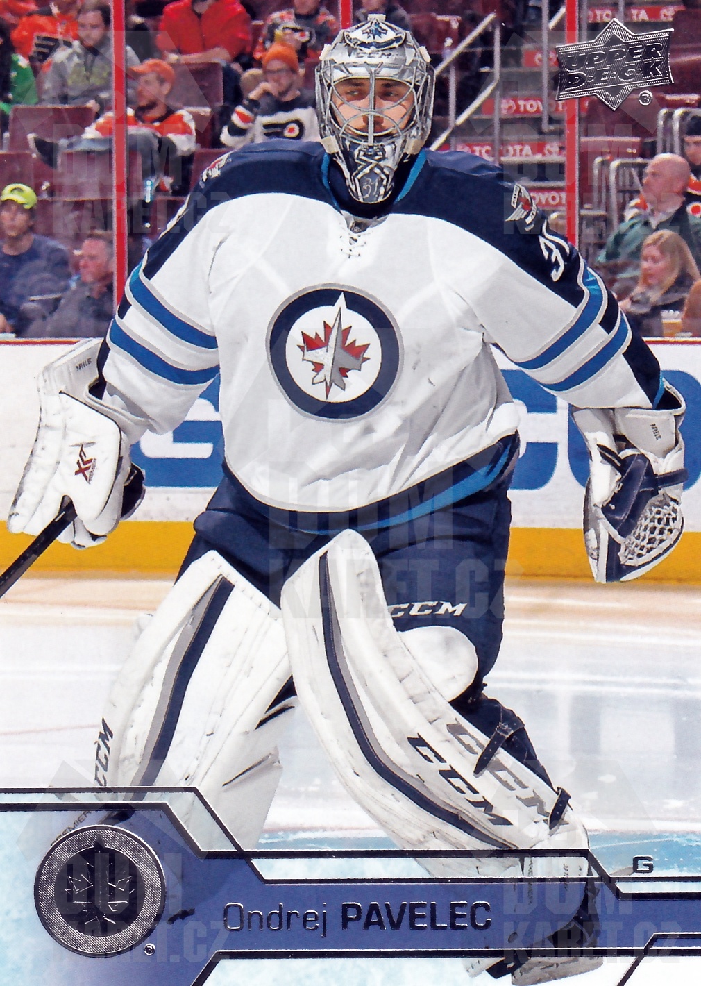 Ondřej Pavelec - 2016/17 UD Series I. Hockey - #196