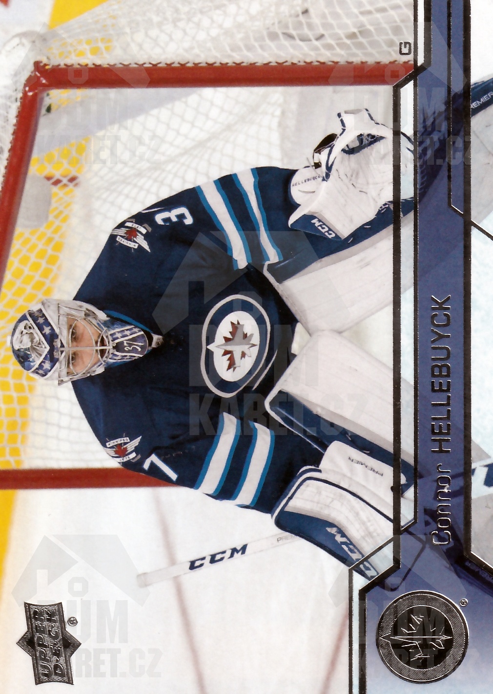 Connor Hellebuyck - 2016/17 UD Series II. Hockey - #448