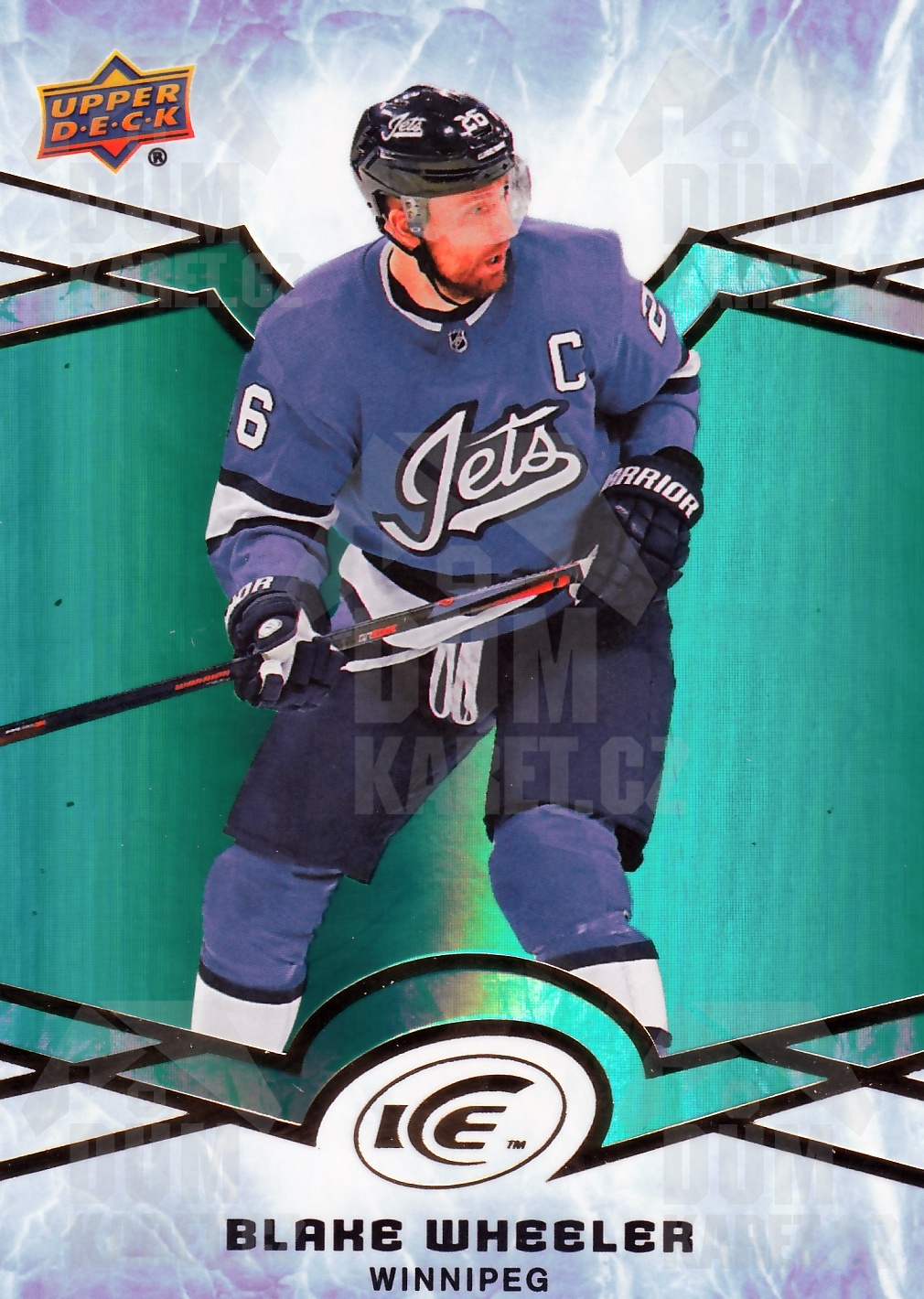 Blake Wheeler - 2018/19 UD Ice Hockey - Green - #8