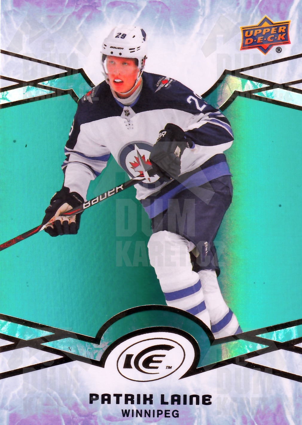 Patrik Laine - 2018/19 UD Ice Hockey - Green - #43