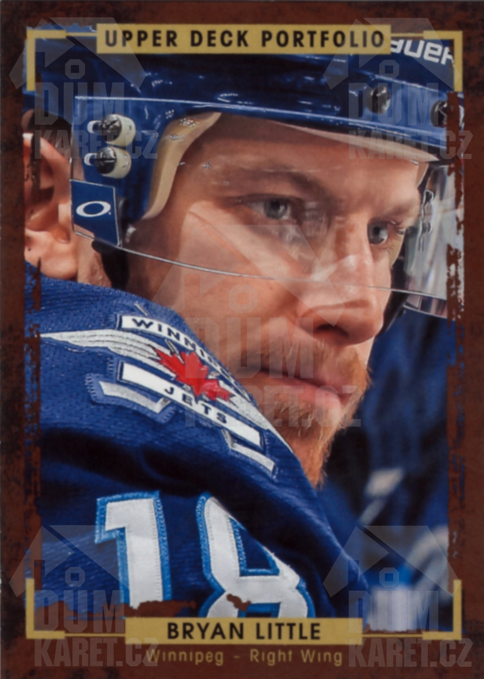Bryan Little - 2015/16 UD Portfolio Hockey - #30
