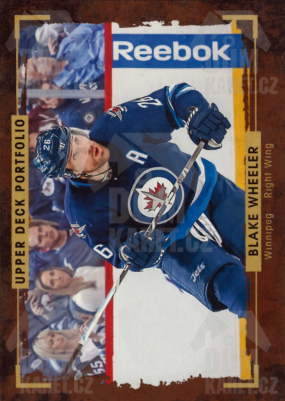 Blake Wheeler - 2015/16 UD Portfolio Hockey - #84