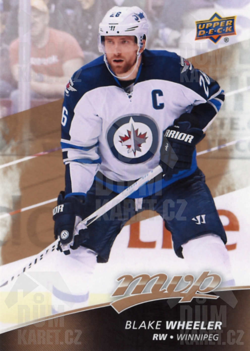 Blake Wheeler - 2017/18 MVP Hockey - #86