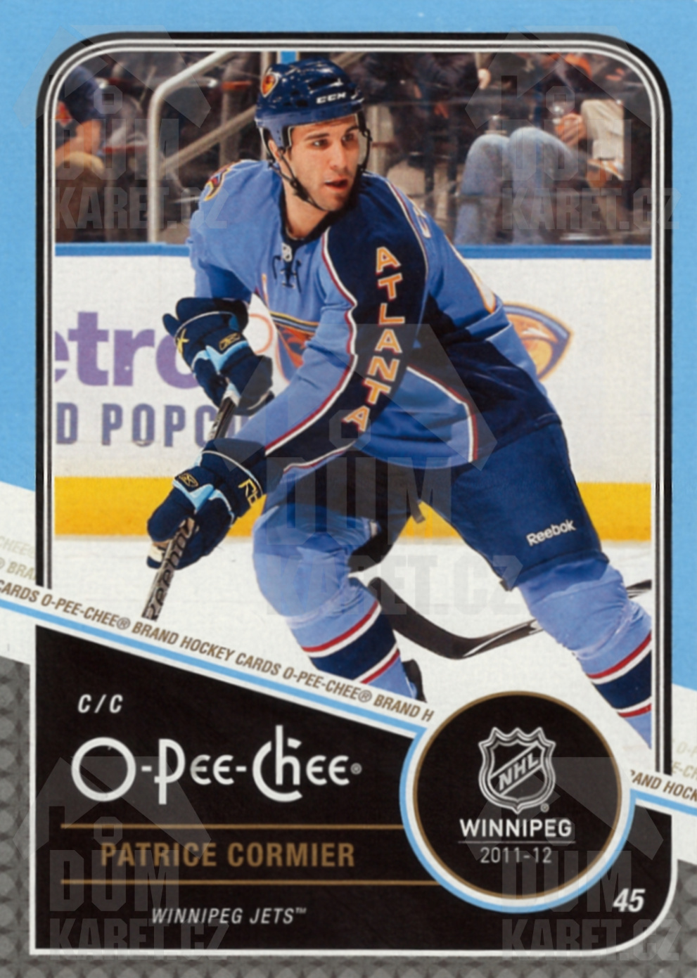 Patrice Cormier - 2011/12 O-Pee-Chee Hockey - #444