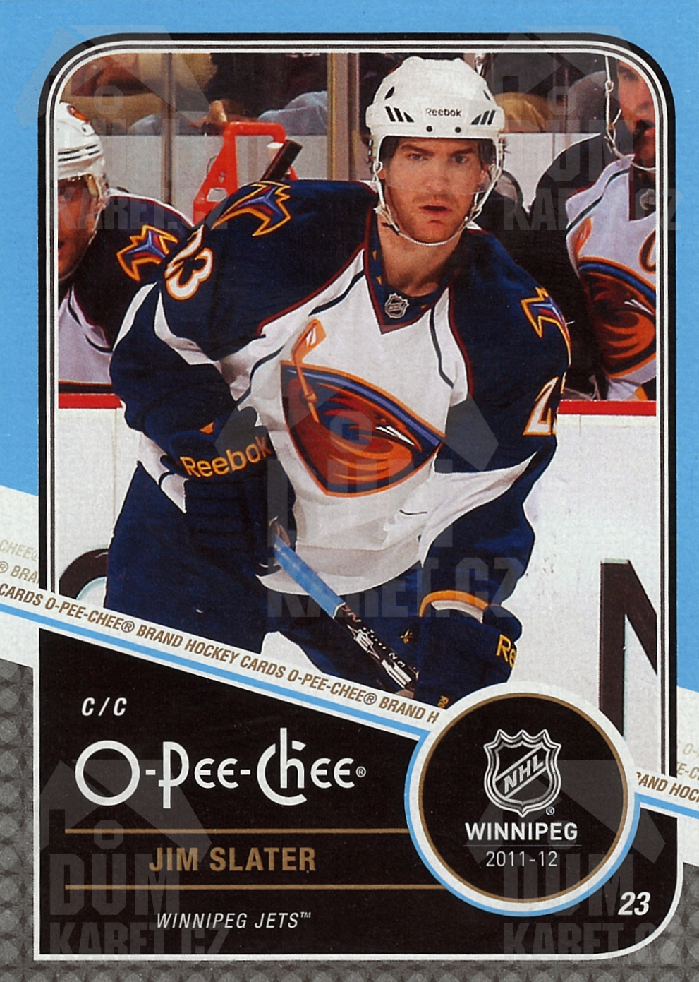 Jim Slater - 2011/12 O-Pee-Chee Hockey - #125