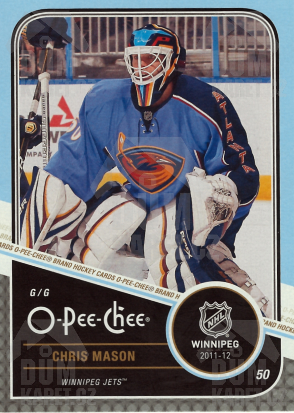 Chris Mason - 2011/12 O-Pee-Chee Hockey - #398