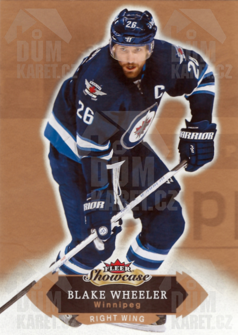Blake Wheeler - 2016/17 Fleer Showcase Hockey - #96