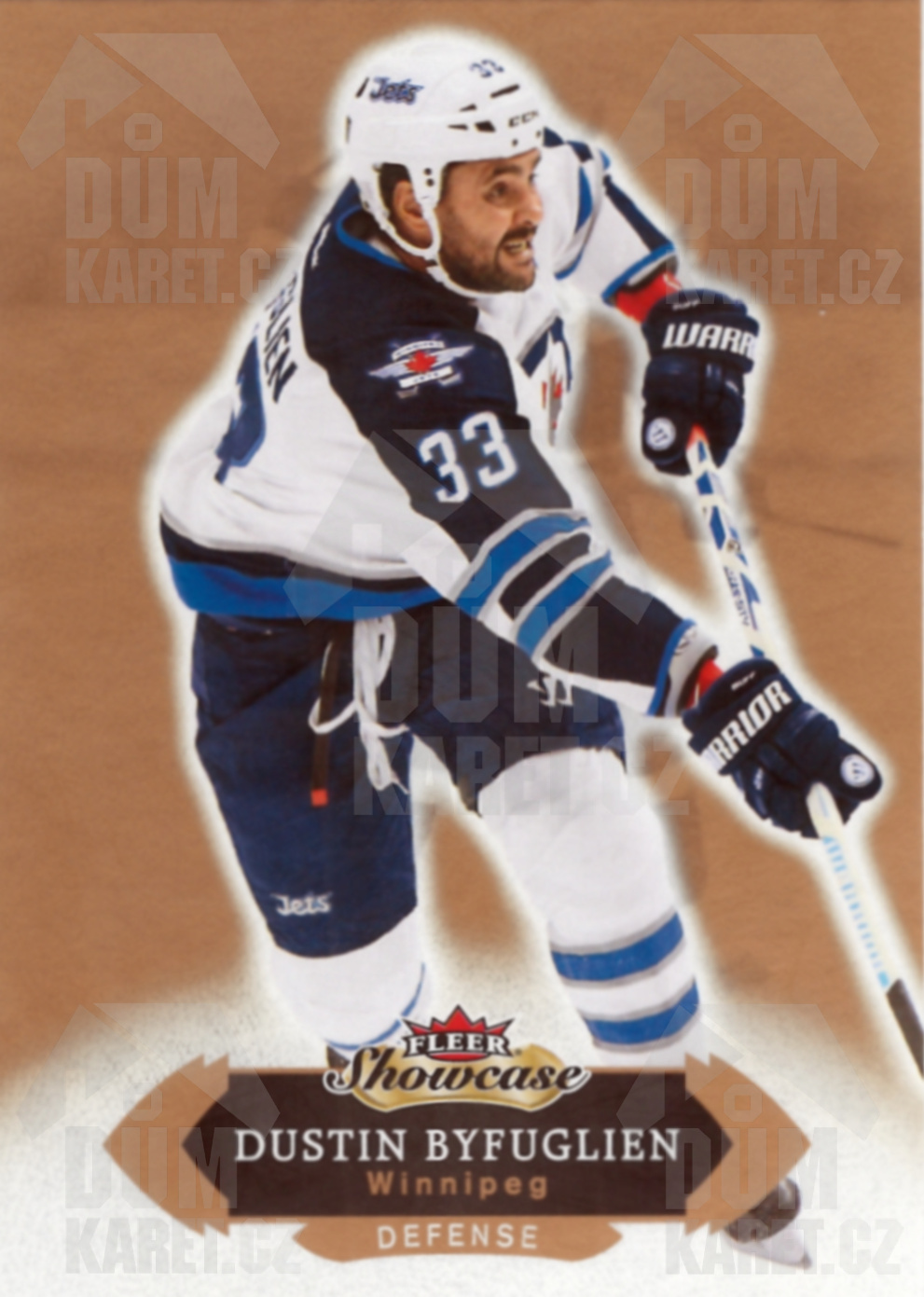 Dustin Byfuglien - 2016/17 Fleer Showcase Hockey - #90