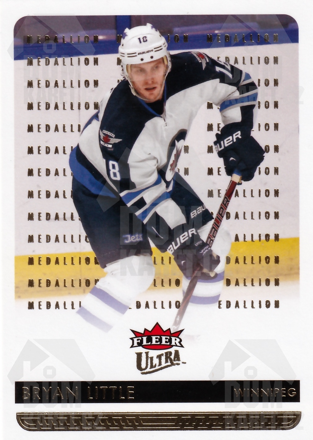 Bryan Little - 2014/15 Fleer Ultra Hockey - Gold Medallion - #197