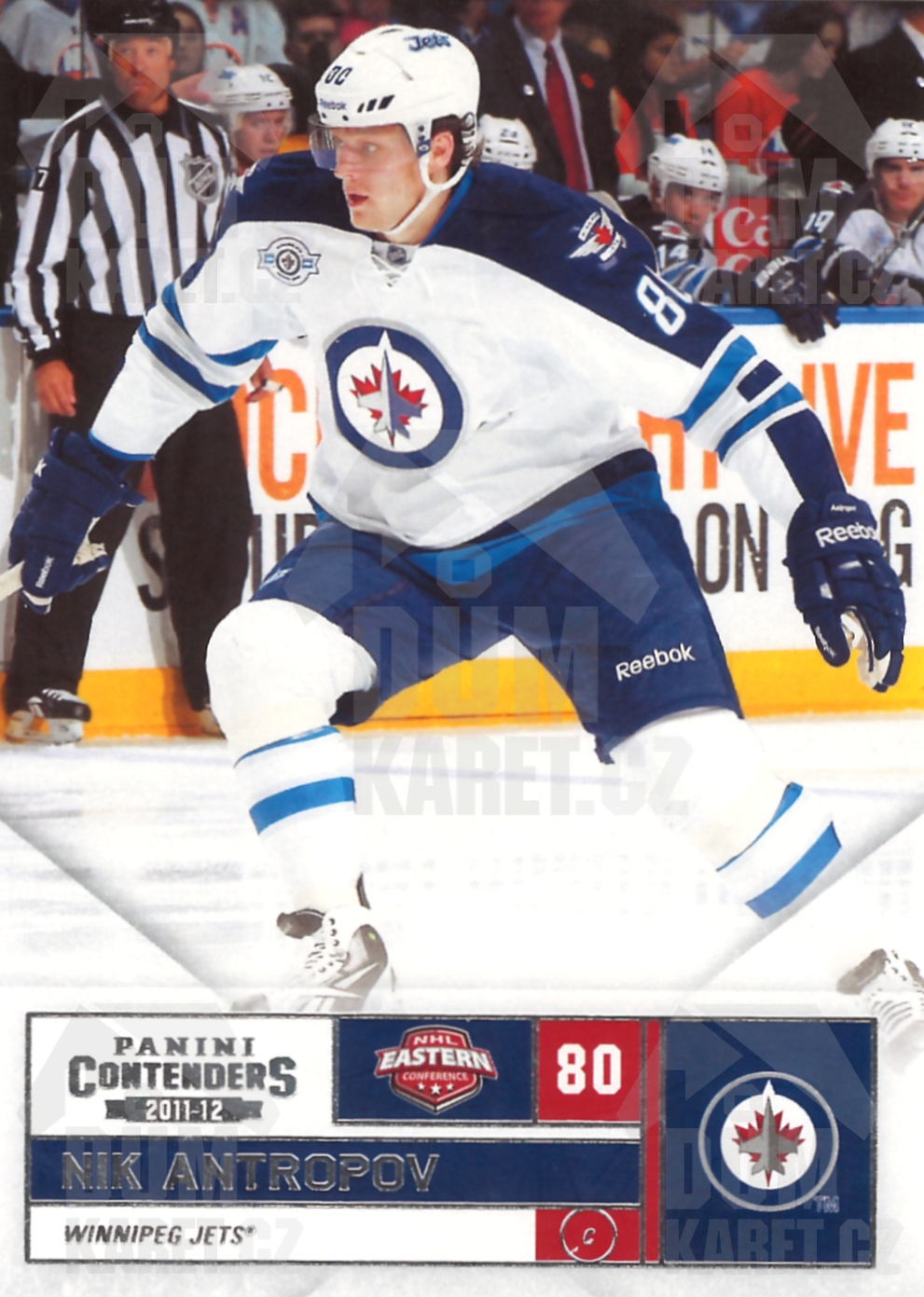 Nik Antropov - 2011/12 Panini Contenders - #80