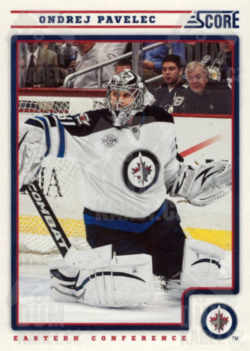 Ondřej Pavelec - 2012/13 Score Hockey - #488