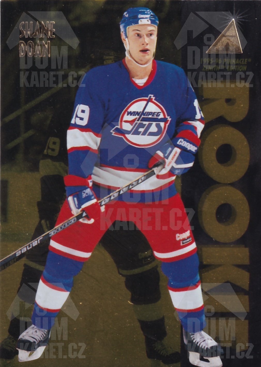 Shane Doan - 1995/96 Pinnacle Zenith - RC - #132